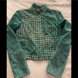 CUSTO BARCELONA Green Jacket